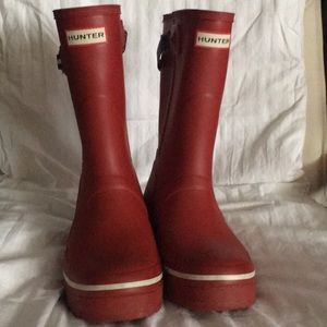 HUNTER RED BOOTS